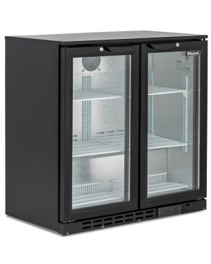 Double Hinged Glass Door Bottle Cooler